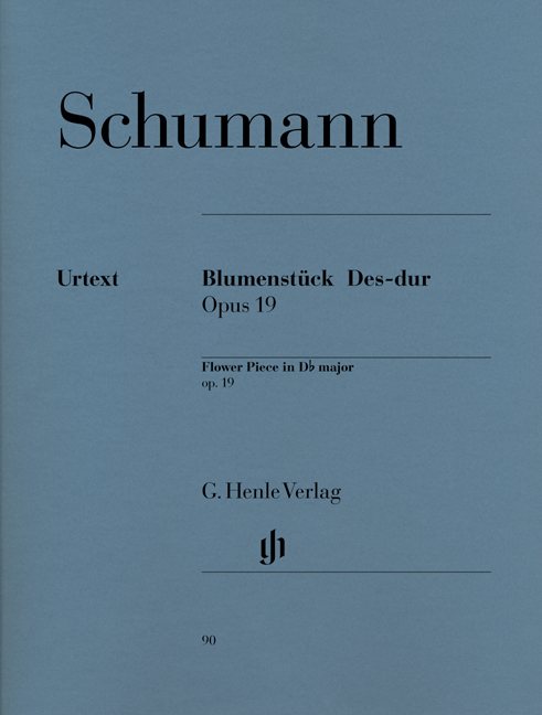 Schumann, Robert - BLUMENSTÜCK DES-DUR OP.19 FÜR KLAVIER URTEXT (HERTTRICH/LAMPE)