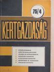 Abdel-Hamid Miligy - Kertgazdaság 1975/4. [antikvár]