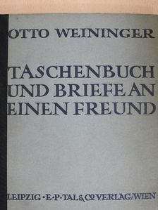 Otto Weininger - Taschenbuch und Briefe an einen Freund [antikvár]