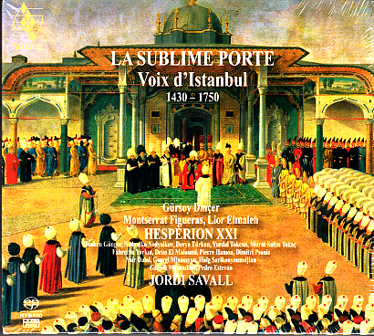 LA SUBLIMATE PORTE - VOIX D'ISTAMBUL (1430-1750) CD JORDI SAVALL, HESPERION XXI