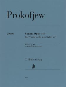 PROKOFJEW - SONATE C-DUR OPUS 119 FÜR VIOLONCELLO UND KLAVIER