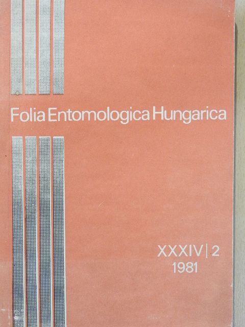 Fazekas I. - Folia Entomologica Hungarica 2/1981. [antikvár]