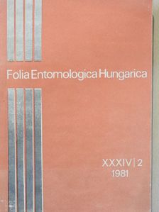 Fazekas I. - Folia Entomologica Hungarica 2/1981. [antikvár]