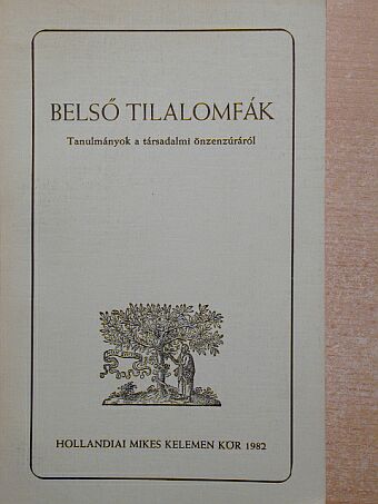 Gömöri György - Belső tilalomfák [antikvár]