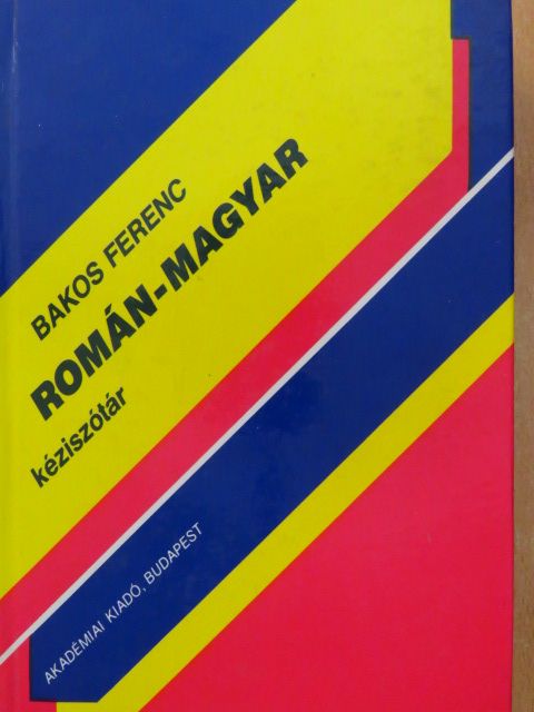 Bakos Ferenc - Román-magyar kéziszótár [antikvár]