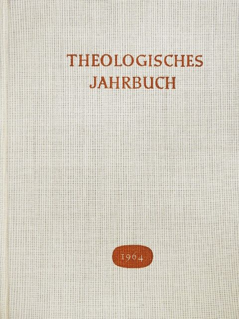 H. Schürmann - Theologisches Jahrbuch 1964 [antikvár]