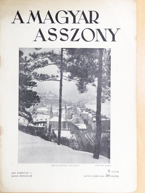 Ámon Vilmosné - A Magyar Asszony 1943. február 15. [antikvár]