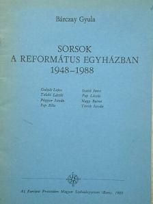 Bárczay Gyula - Sorsok a református egyházban [antikvár]