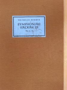 Heinrich Schütz - Symphoniae Sacrae III (1650) [antikvár]