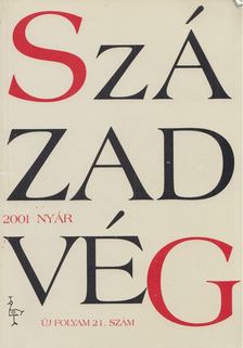 SPÉDER ZSOLT (SZERK.) - Századvég 2001 Nyár [antikvár]