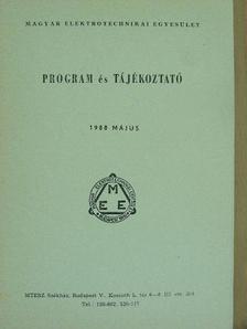 Program és tájékoztató 1988. május [antikvár]
