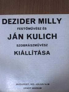 Dezider Milly festőművész és Ján Kulich szobrászművész kiállítása [antikvár]