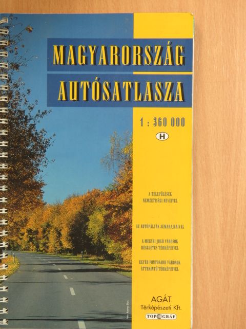 Magyarország autósatlasza [antikvár]