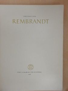Johannes Jahn - Rembrandt [antikvár]