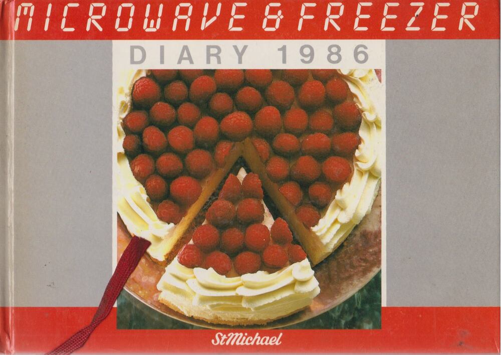 Microwave & Freezer Diary 1986 [antikvár]