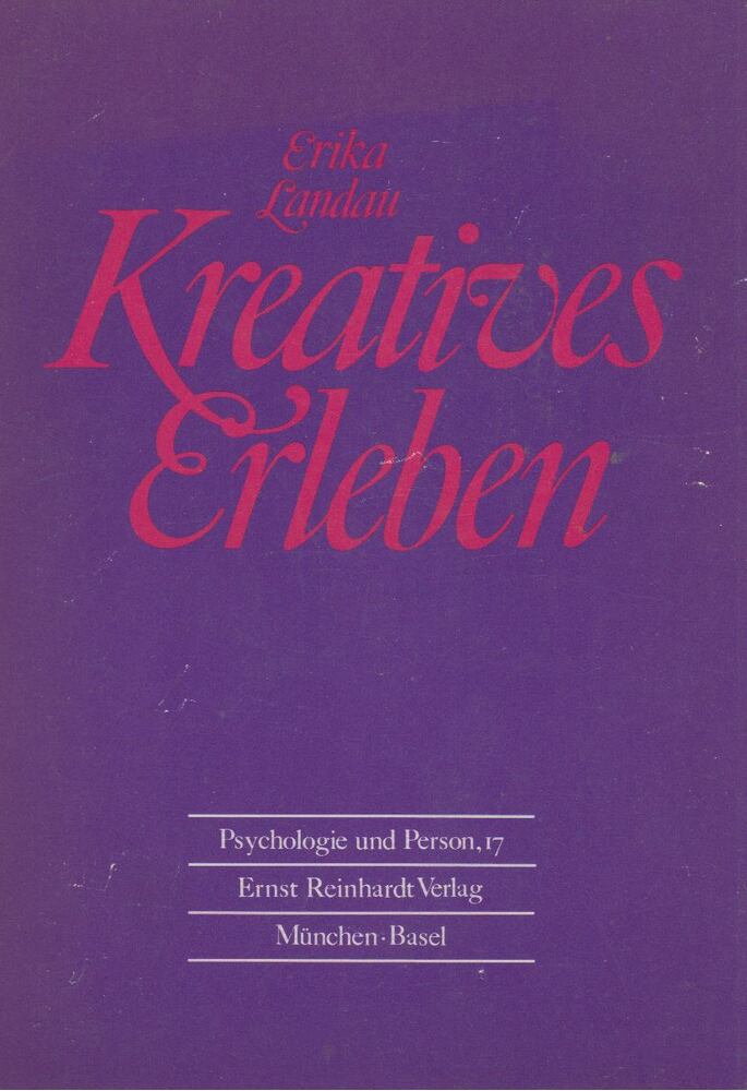 Erika Landau - Kreatives Erleben [antikvár]