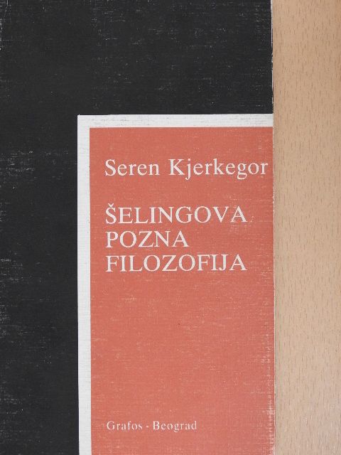 G. M. Mittermair - Selingova pozna filozofija [antikvár]