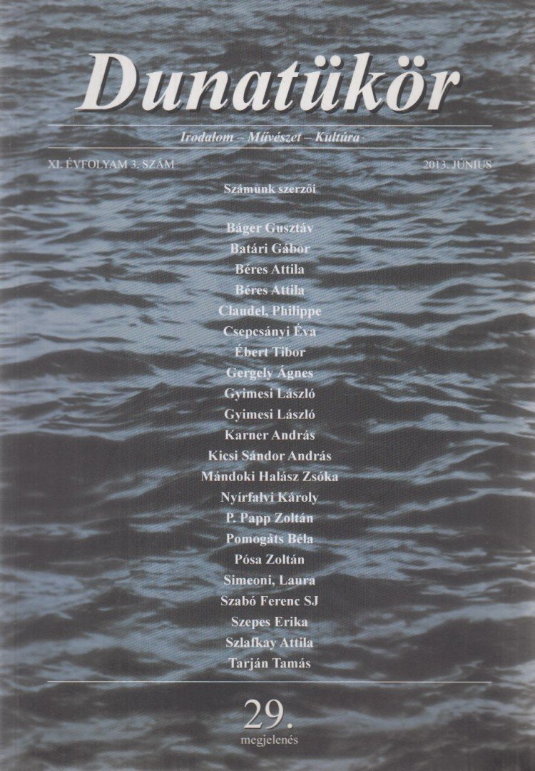 P. Papp Zoltán - Dunatükör 2013. június [antikvár]