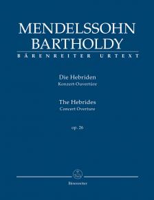 MENDELSSOHN BARTHOLDY - DIE HEBRIDEN, KONZERT-OUVERTÜRE OP.26 TASCHENPARTITUR URTEXT (HOGWOOD)