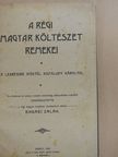 Anvos Pál - A régi magyar költészet remekei [antikvár]
