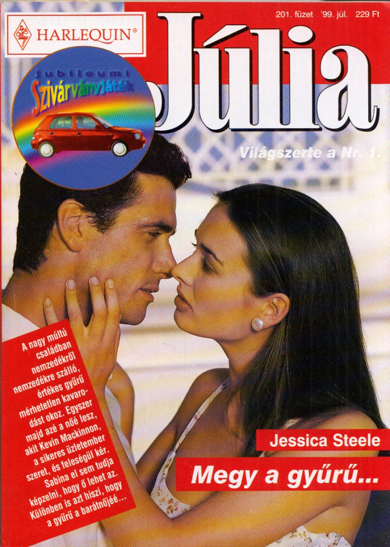 Jessica Steele - Megy a gyűrű... [antikvár]