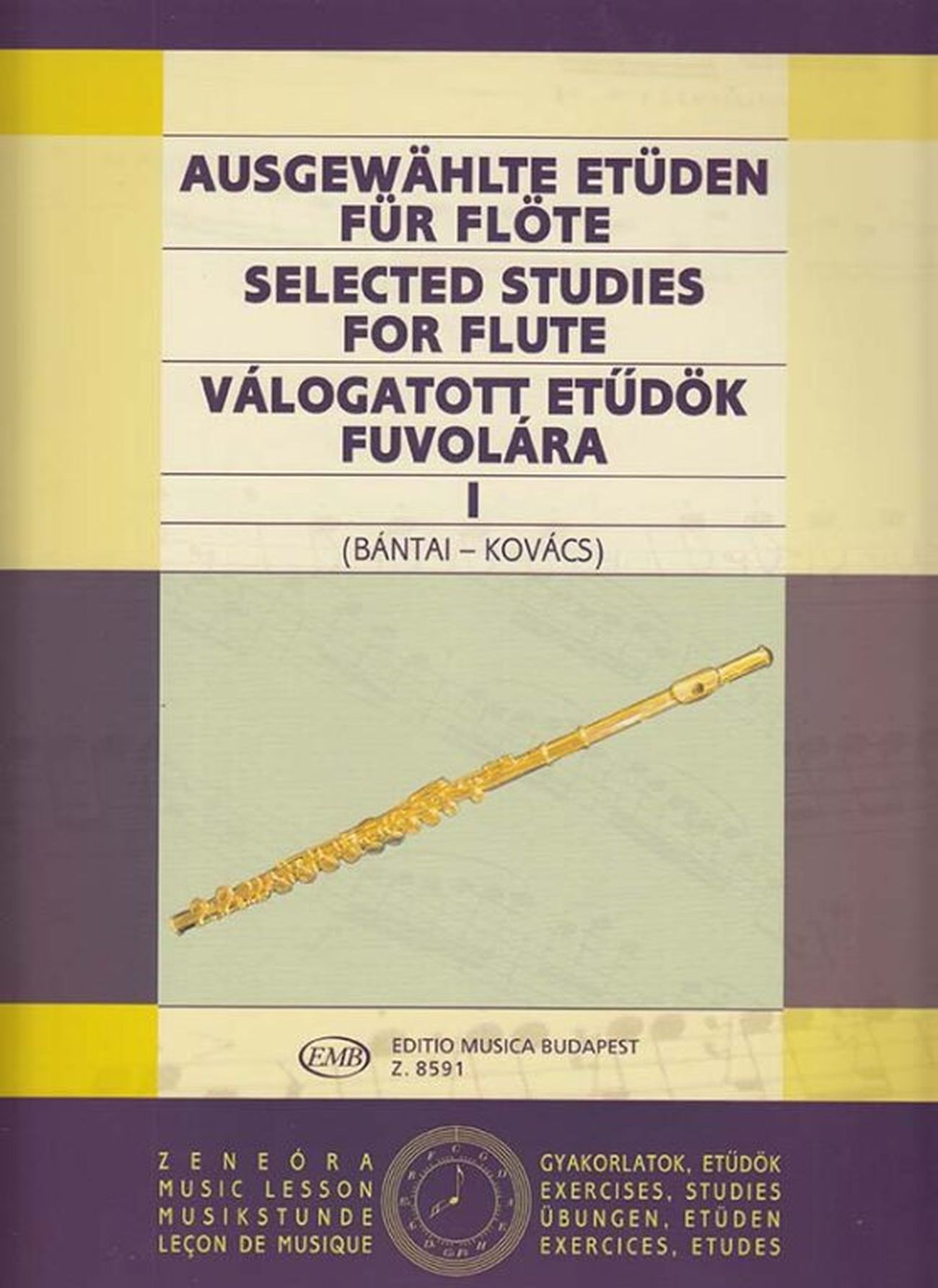 BÁNTAI VILMOS - KOVÁCS GÁBOR - VÁLOGATOTT ETŰDÖK FUVOLÁRA I