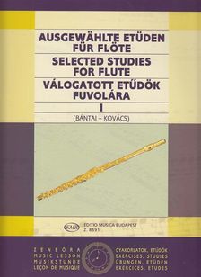 BÁNTAI VILMOS - KOVÁCS GÁBOR - VÁLOGATOTT ETŰDÖK FUVOLÁRA I