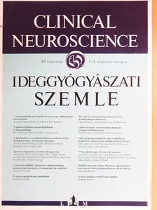 Bencsik Krisztina - Ideggyógyászati Szemle 2004. január 20. [antikvár]