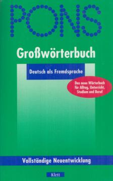 Cyffka, Andreas - PONS Großwörterbuch - Deutsch als Fremdsprache [antikvár]