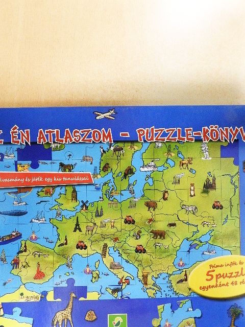 Friedemann Bedürftig - Az én atlaszom - puzzle könyv [antikvár]