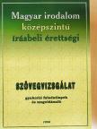 Magyar irodalom középszintű írásbeli érettségi [antikvár]