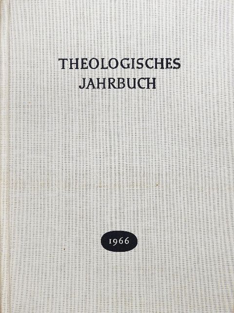 B. Willems - Theologisches Jahrbuch 1966 [antikvár]