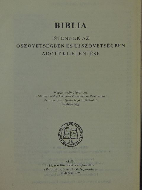 Biblia [antikvár]