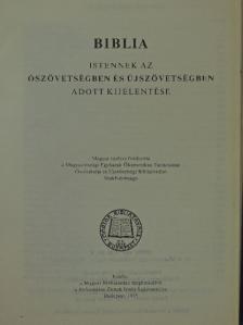 Biblia [antikvár]