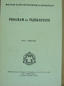 Program és tájékoztató 1991. január [antikvár]