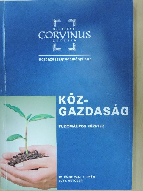Bauer Lilla - Köz-gazdaság 2014. október [antikvár]