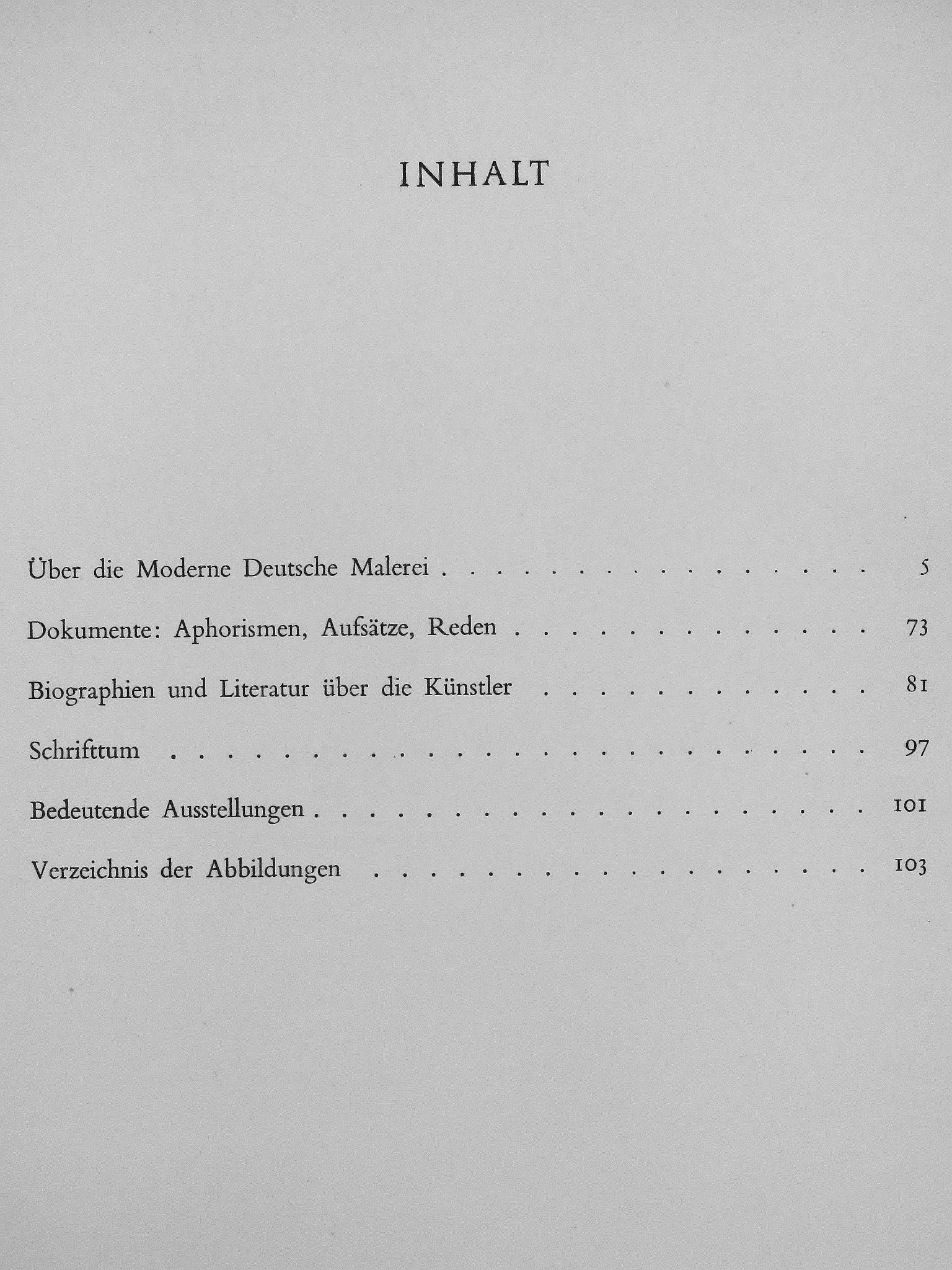Hans Konrad Röthel - Moderne deutsche Malerei [antikvár]