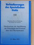 Verlautbarungen des Apostolischen Stuhls 110 [antikvár]