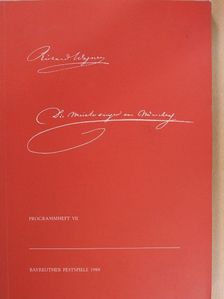 Isolde Vetter - Bayreuther Festspiele 1988 Programmheft VII [antikvár]