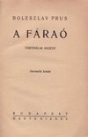 Boleszlav Prus - A fáraó [antikvár]