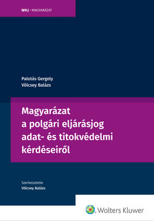 Völcsey Balázs dr. - Magyarázat a polgári eljárásjog adat- és titokvédelmi kérdéseiről [eKönyv: epub, mobi]