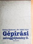Dr. Lábdy Lajos - Gépírási szöveggyűjtemény II. [antikvár]