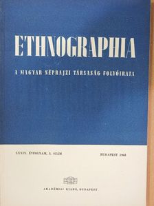 Balassa Iván - Ethnographia 1968/3. [antikvár]