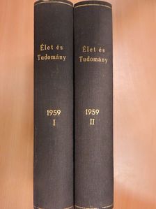 Dr. Tangl Harald - Élet és Tudomány 1959. január-december I-II. [antikvár]