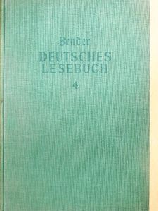 Elsa Brandström - Deutsches Lesebuch für höhere Schulen 4. [antikvár]