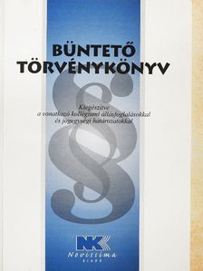 Büntető Törvénykönyv [antikvár]