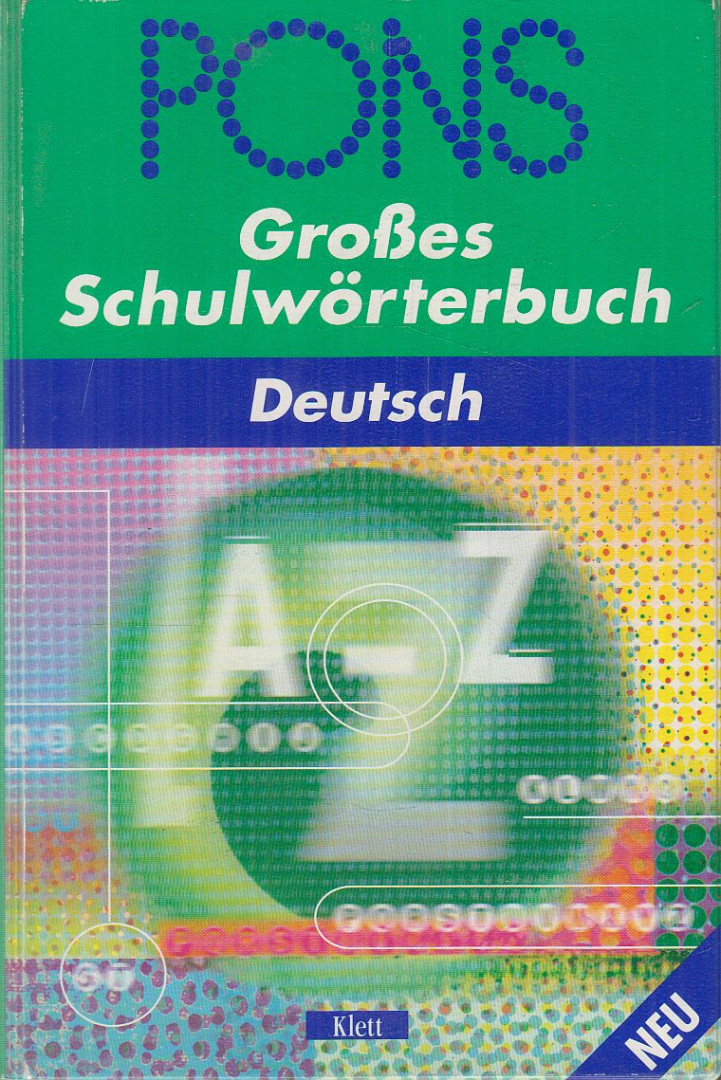Cyffka, Andreas, Höppner, Andrea - PONS Großes Schulwörterbuch - Deutsch [antikvár]