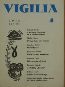 Balássy László - Vigilia 1972. április [antikvár]