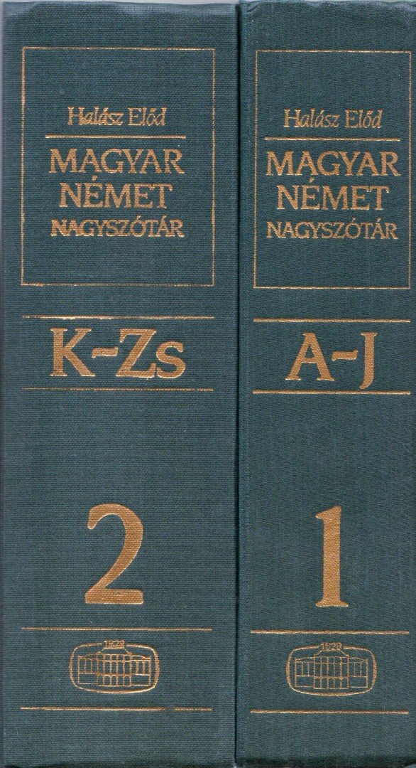 Magyar-német nagyszótár I-II. [antikvár]