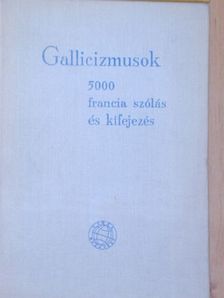 Gallicizmusok [antikvár]